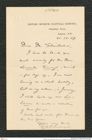 Nachlass Franz Steindachner, Brief von G. A. Boulenger an Franz Steindachner (21.12.1909), Inv.Nr. 49.04, Seite 1